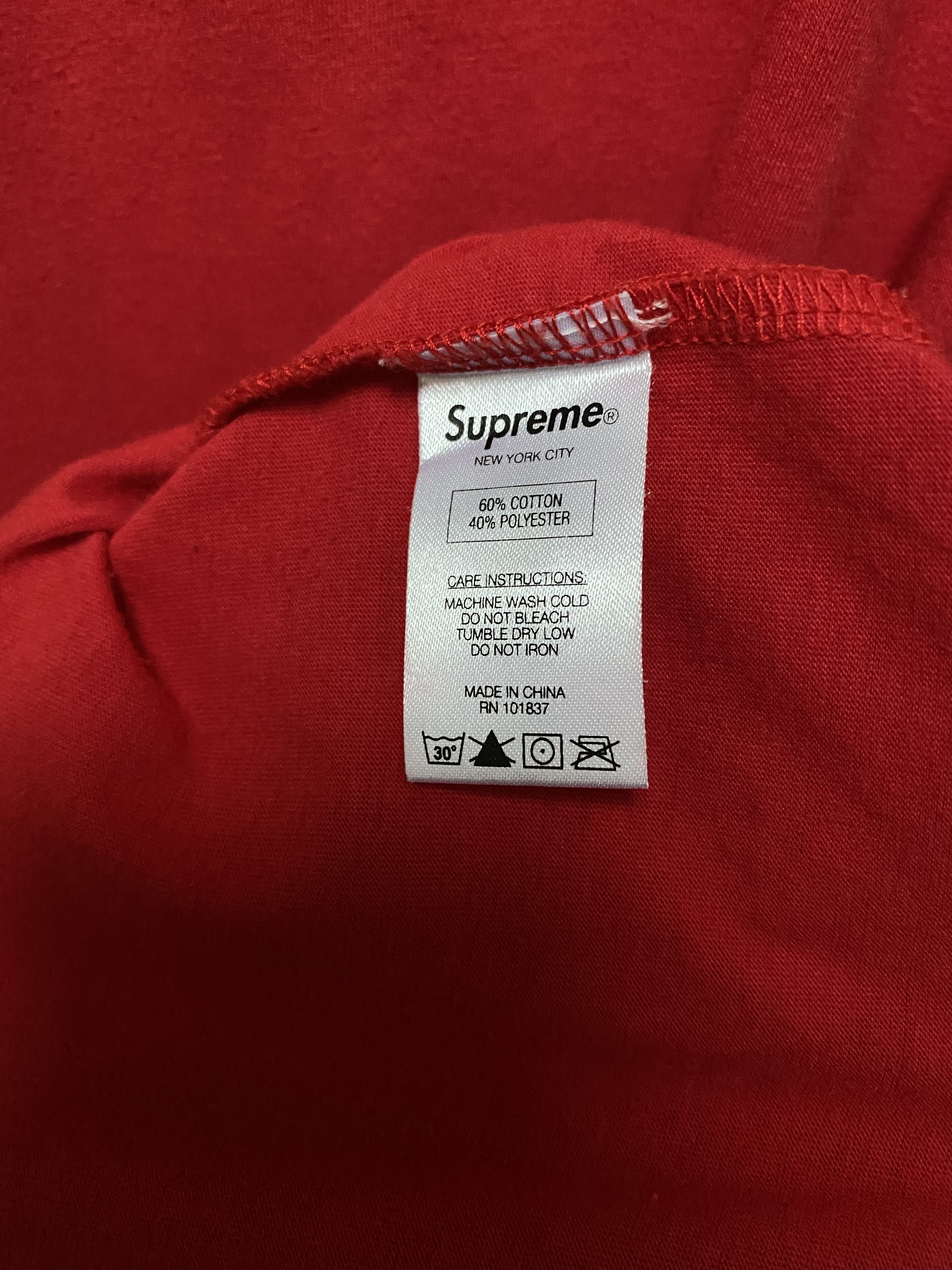 Supreme SUPREME CROWN 2 TONE LONG SLEEVE TEE Size US L / EU 52-54 / 3 - 5 Thumbnail
