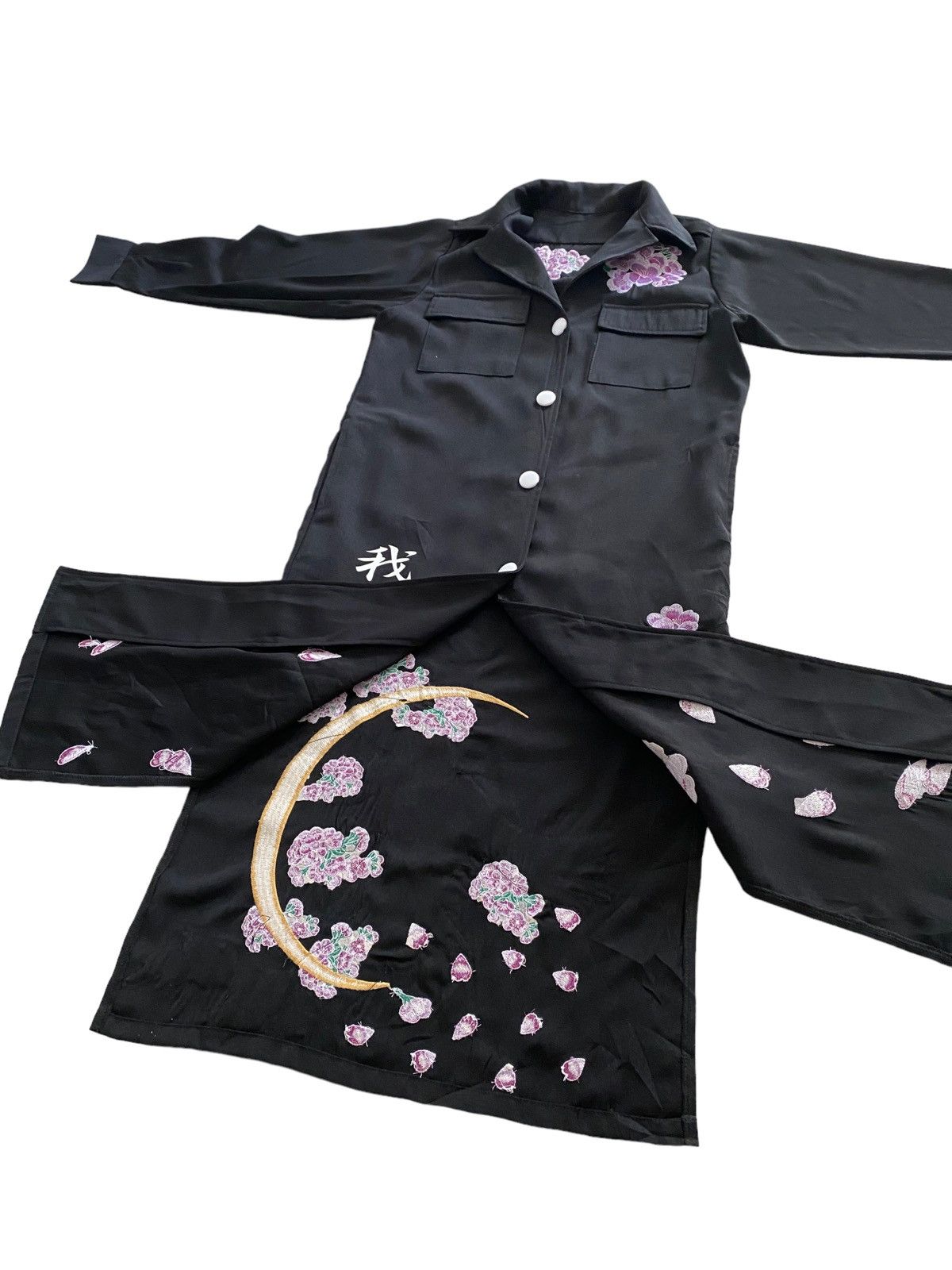 Japanese Brand × Seditionaries VTG made in 🇯🇵embroidery hard core yakuza jacket rare Size US M / EU 48-50 / 2 - 6 Thumbnail