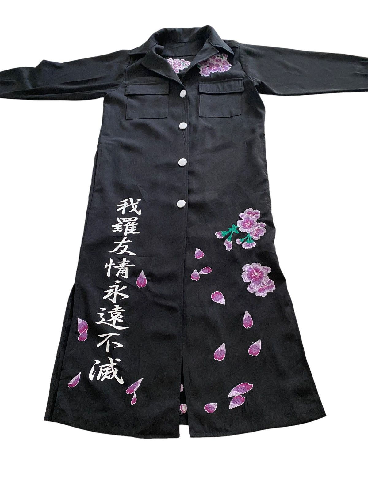 Japanese Brand × Seditionaries VTG made in 🇯🇵embroidery hard core yakuza jacket rare Size US M / EU 48-50 / 2 - 9 Thumbnail