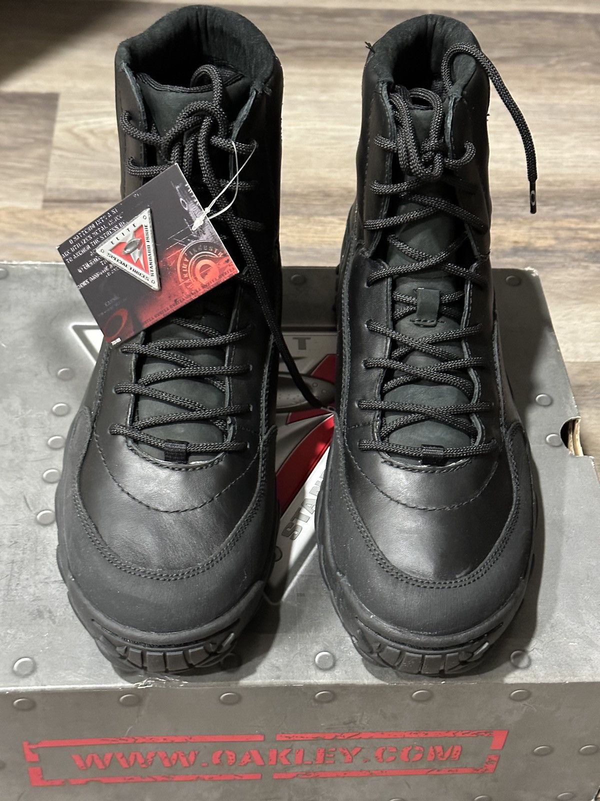 Oakley Black Leather SI Assault Combat Boot | Grailed