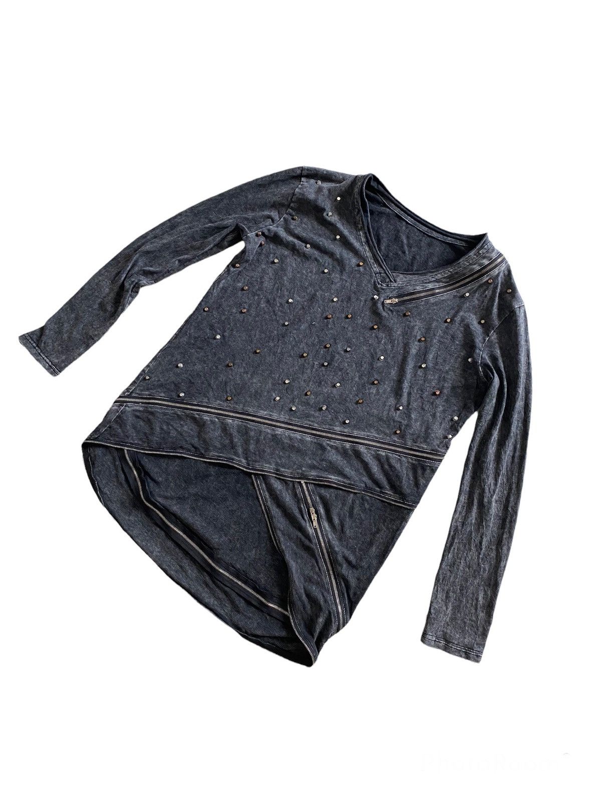 Japanese Brand × Seditionaries 🇯🇵Punk Zipper long sleeve shirt design rare Size US M / EU 48-50 / 2 - 1 Thumbnail
