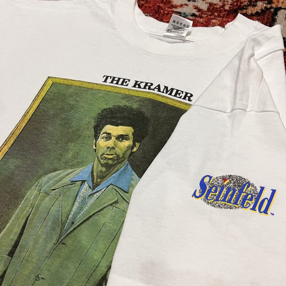 Vintage Vintage Seinfeld “ Kramer “ Promo Tee 1993 Size US L / EU 52-54 / 3 - 3 Thumbnail