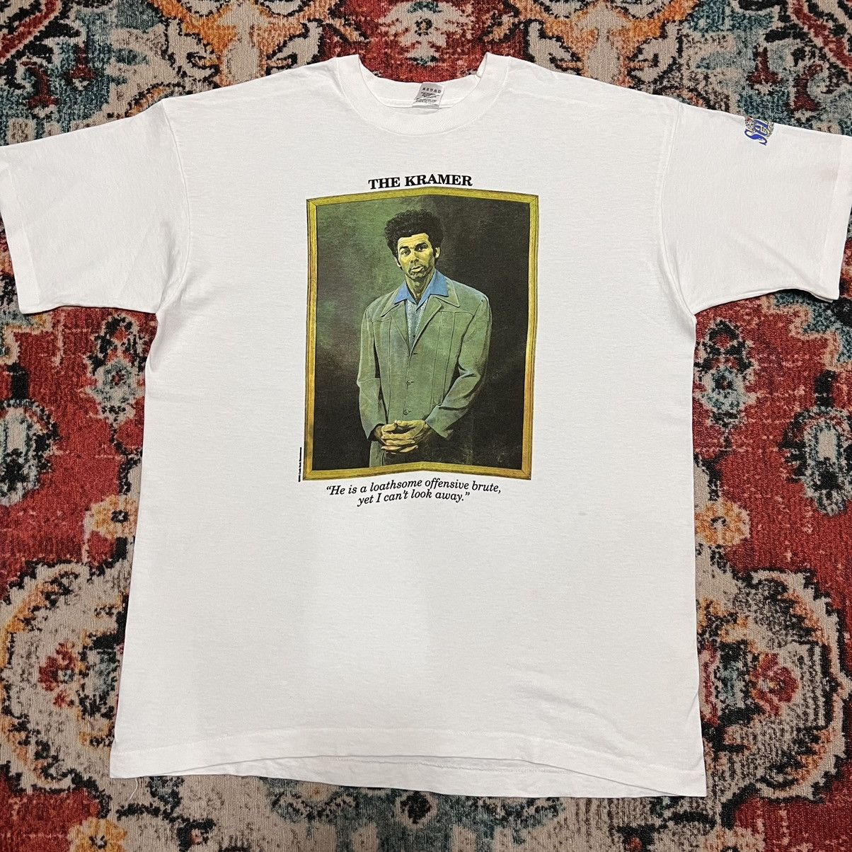 Vintage Vintage Seinfeld “ Kramer “ Promo Tee 1993 Size US L / EU 52-54 / 3 - 1 Thumbnail