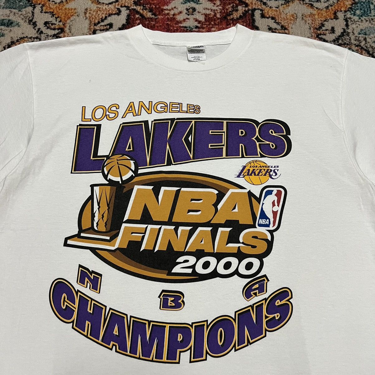 Vintage NBA LA Lakers NBA Finals 2000 Champions