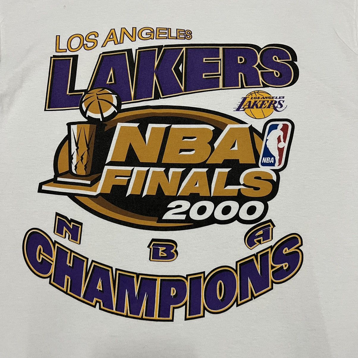 NBA Vintage NBA LA Lakers NBA Finals 2000 Champions Size US XL / EU 56 / 4 - 2 Thumbnail