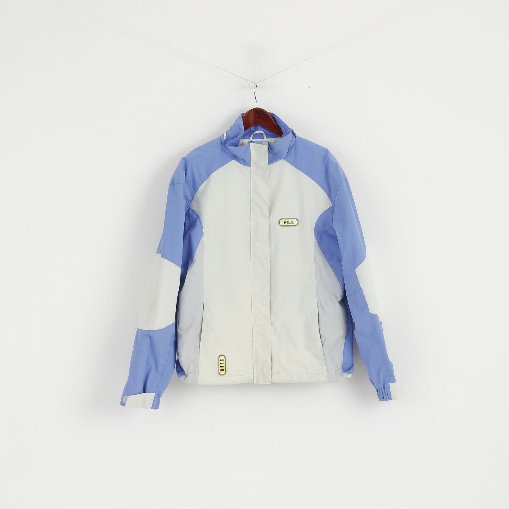 Fila FILA Women 16 L Ski Jacket Beige Blue Snowboard 6441 Size XL / US 12-14 / IT 48-50 - 2 Thumbnail