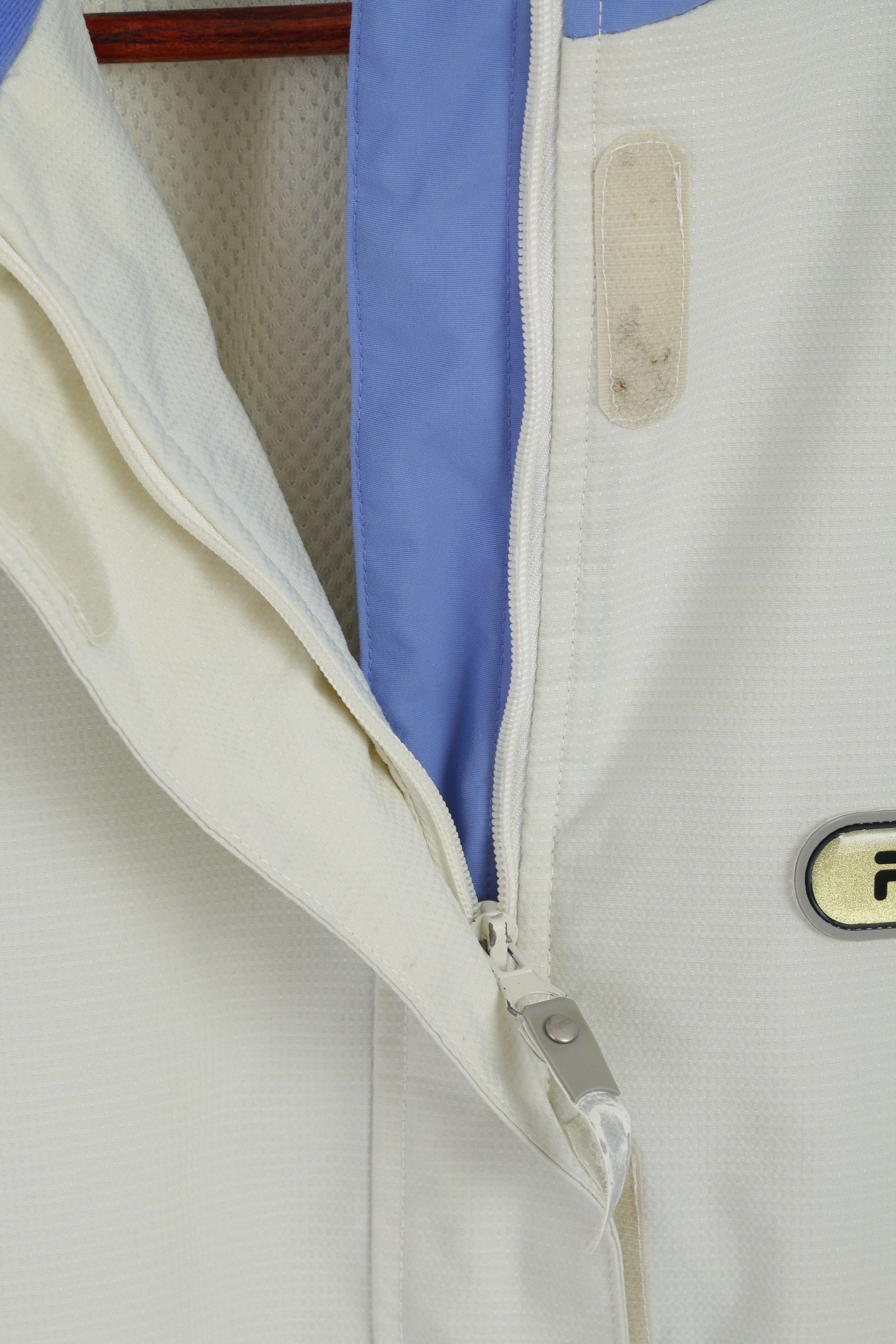 Fila FILA Women 16 L Ski Jacket Beige Blue Snowboard 6441 Size XL / US 12-14 / IT 48-50 - 4 Thumbnail