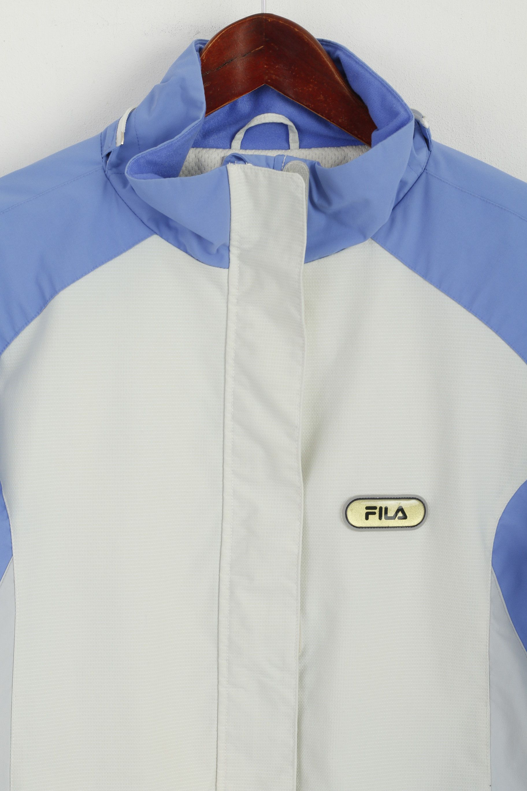 Fila FILA Women 16 L Ski Jacket Beige Blue Snowboard 6441 Size XL / US 12-14 / IT 48-50 - 3 Thumbnail