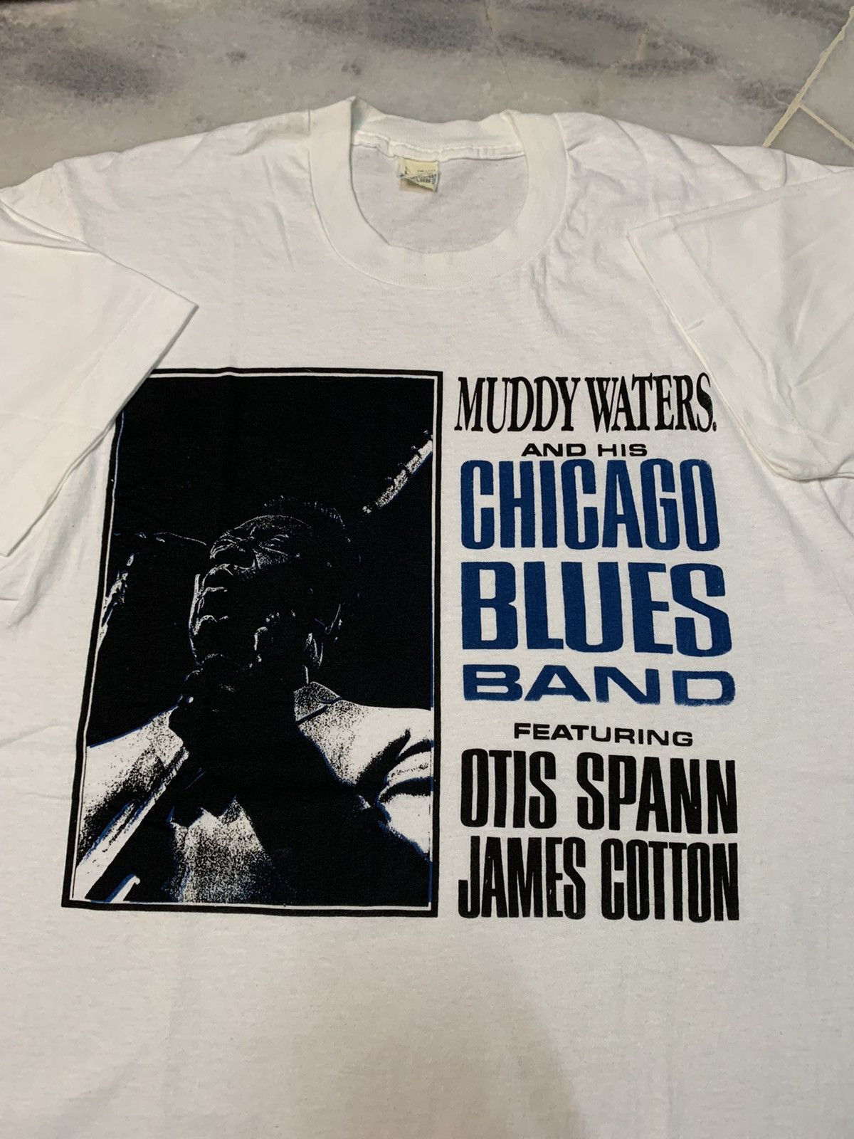 Band Tees × Vintage Vintage Jazz / Blues Muddy Waters promo Size US M / EU 48-50 / 2 - 2 Thumbnail