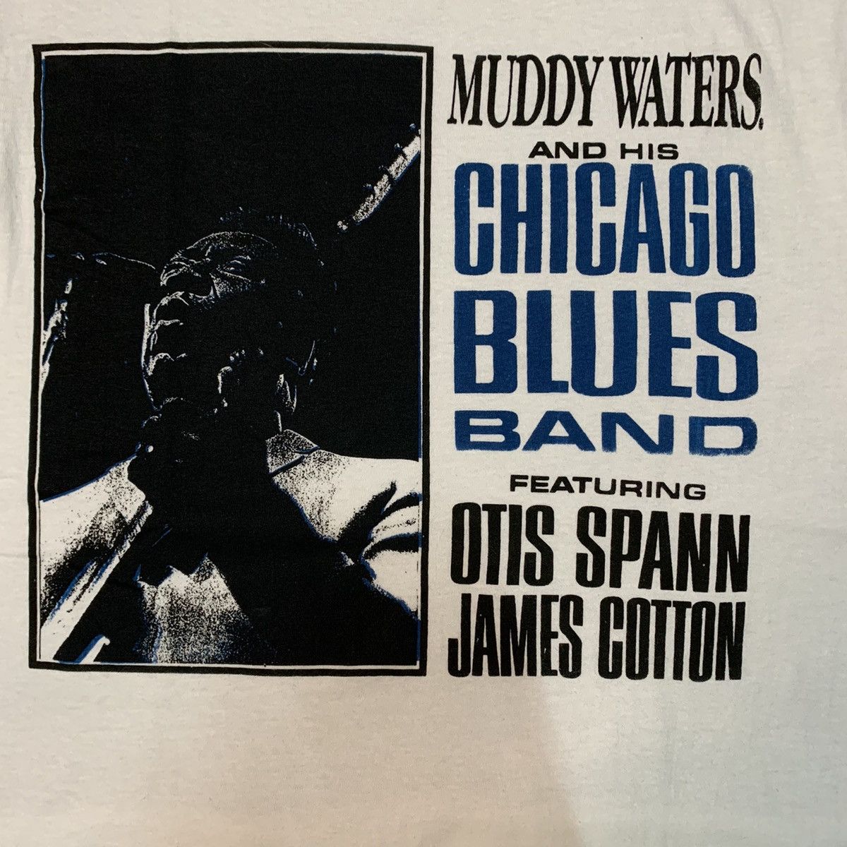 Band Tees × Vintage Vintage Jazz / Blues Muddy Waters promo Size US M / EU 48-50 / 2 - 5 Thumbnail