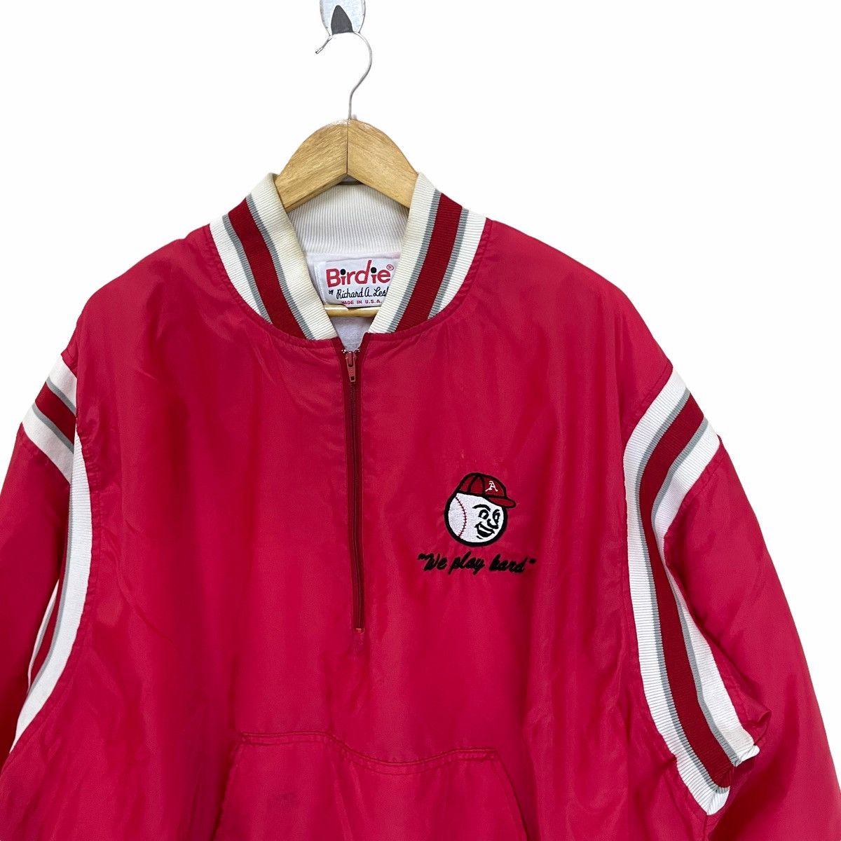 Sports Specialties × Vintage 💥80s BIRDIE USA SPORTWEAR MLB JACKET Size US XL / EU 56 / 4 - 5 Thumbnail