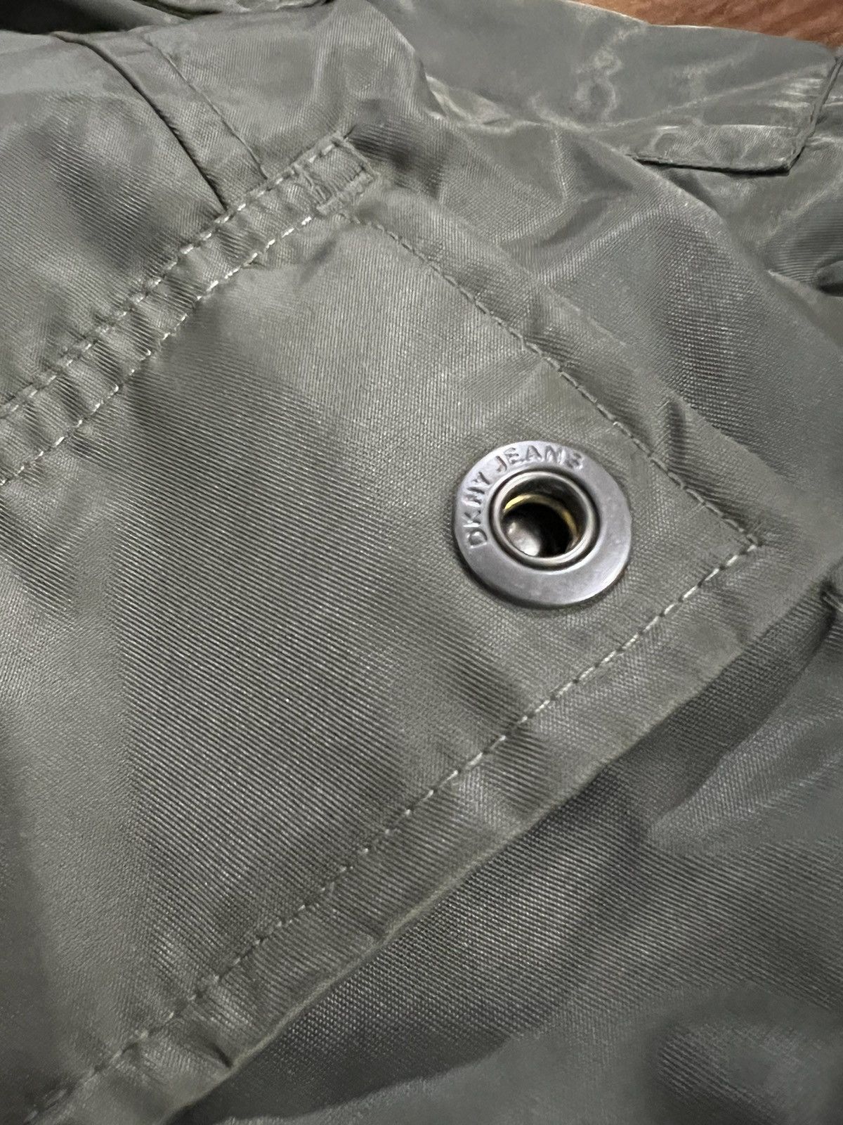 DKNY DKNY Nylon Cargo Bomber Jacket Size US M / EU 48-50 / 2 - 6 Thumbnail