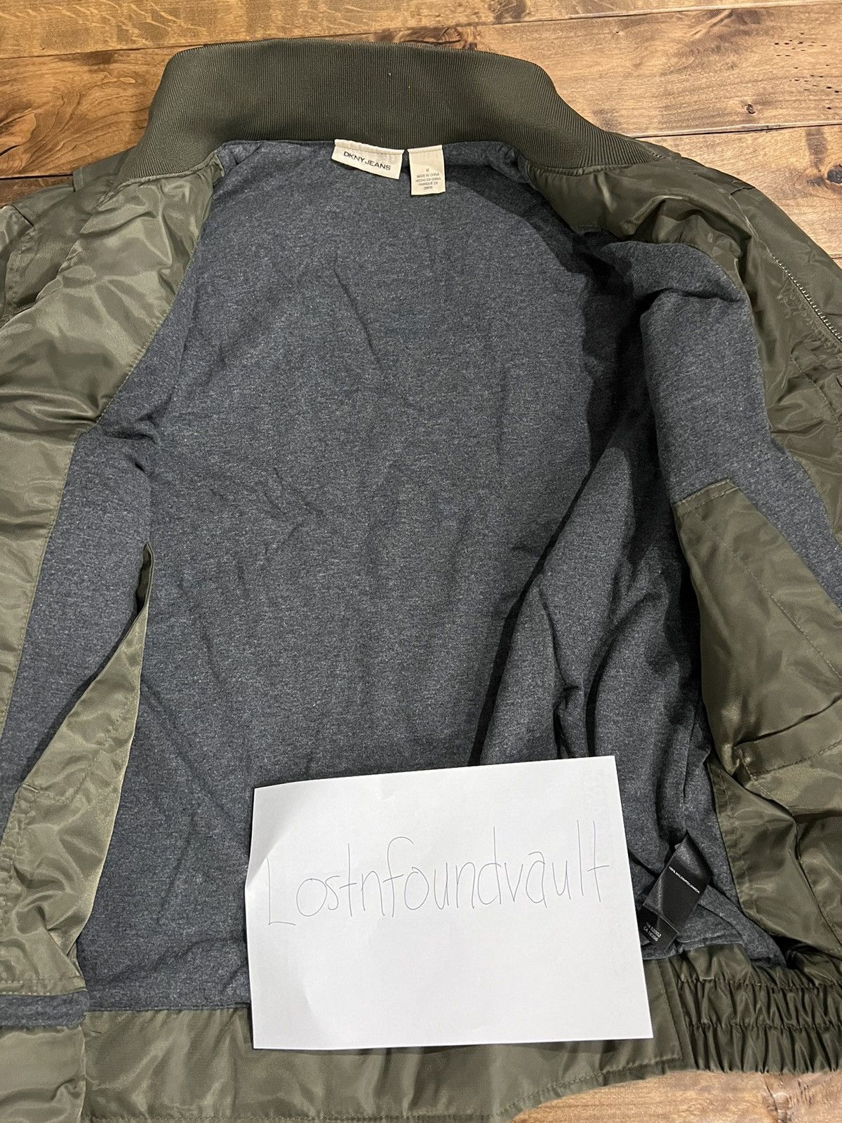 DKNY DKNY Nylon Cargo Bomber Jacket Size US M / EU 48-50 / 2 - 9 Thumbnail