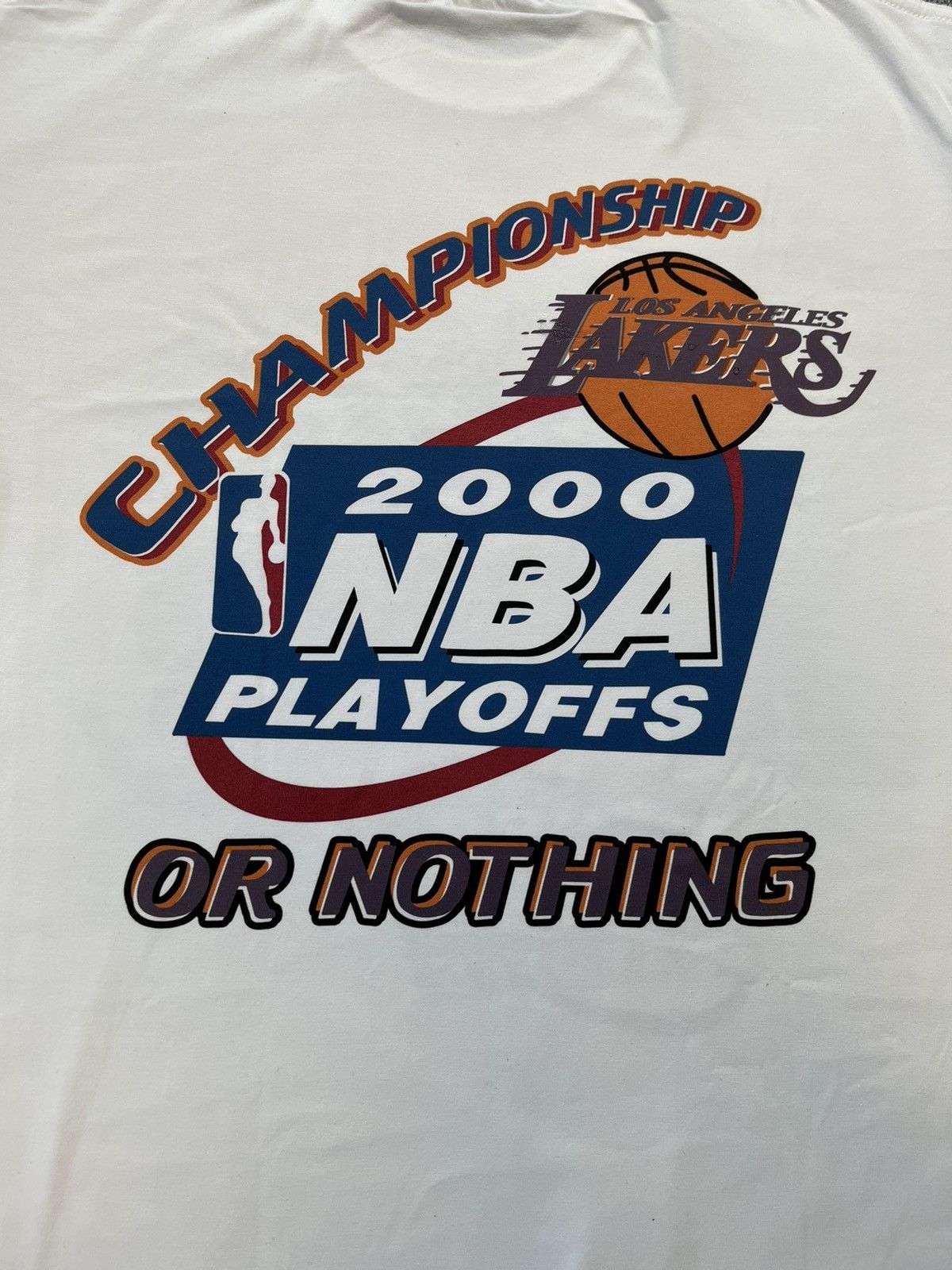 NBA × Vintage FREE SHIPPING Custom 2000 Laker Vintage Tee Size US L / EU 52-54 / 3 - 4 Thumbnail