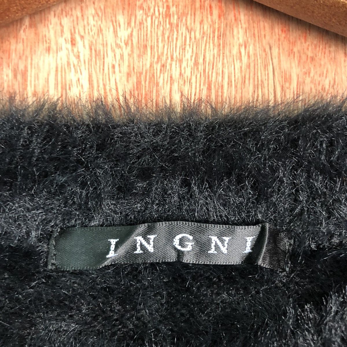 Homespun Knitwear JAPAN INGNI BLACK MOHAIR BAGGY KNITWEAR Size US M / EU 48-50 / 2 - 8 Thumbnail