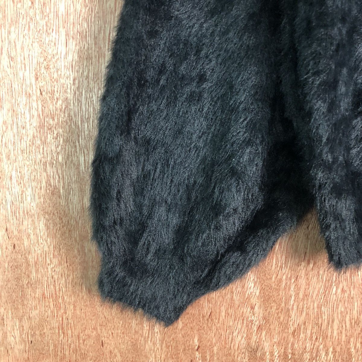 Homespun Knitwear JAPAN INGNI BLACK MOHAIR BAGGY KNITWEAR Size US M / EU 48-50 / 2 - 6 Thumbnail