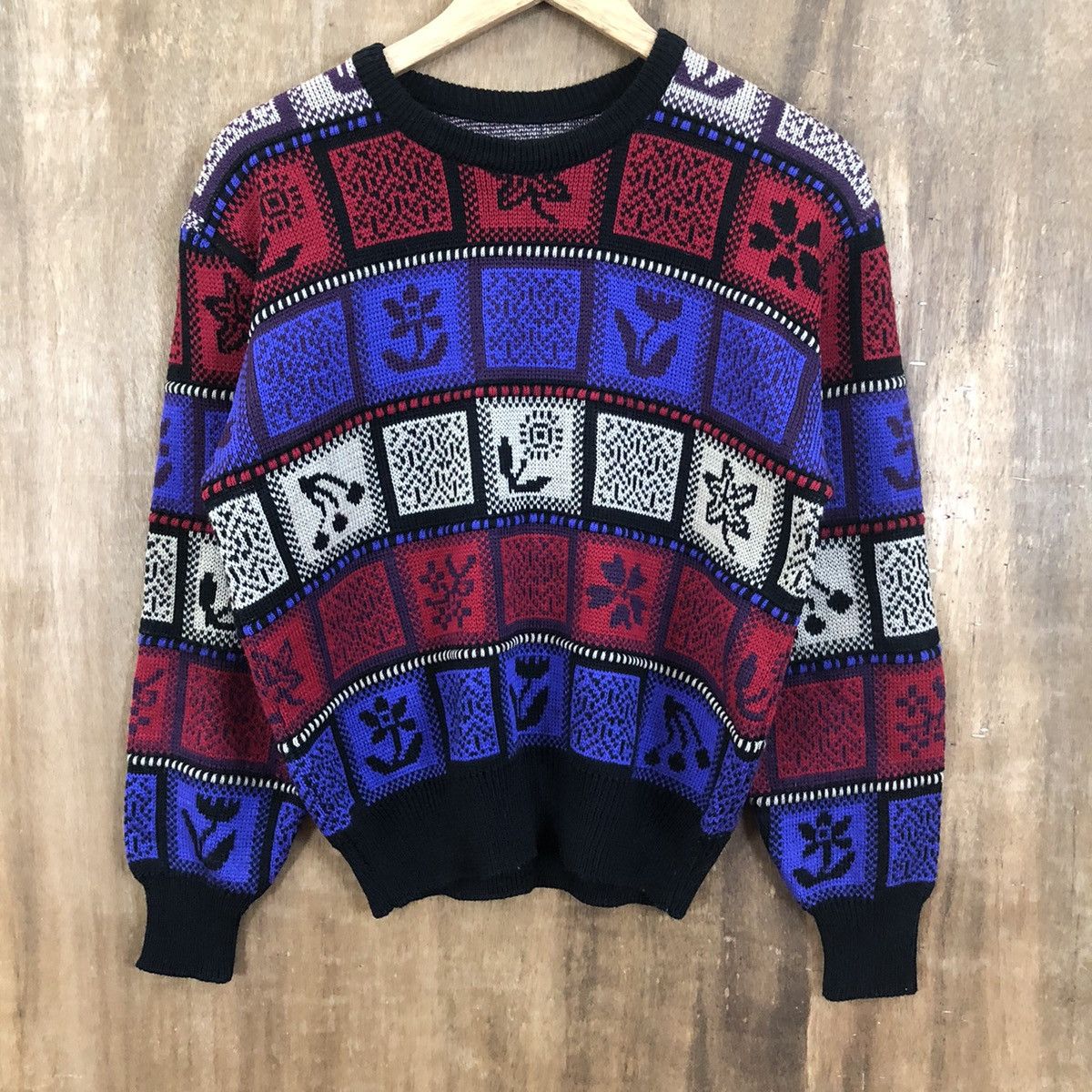 Japanese Brand Japanese Brand Multicolor Knitwear #139 Size US M / EU 48-50 / 2 - 3 Thumbnail
