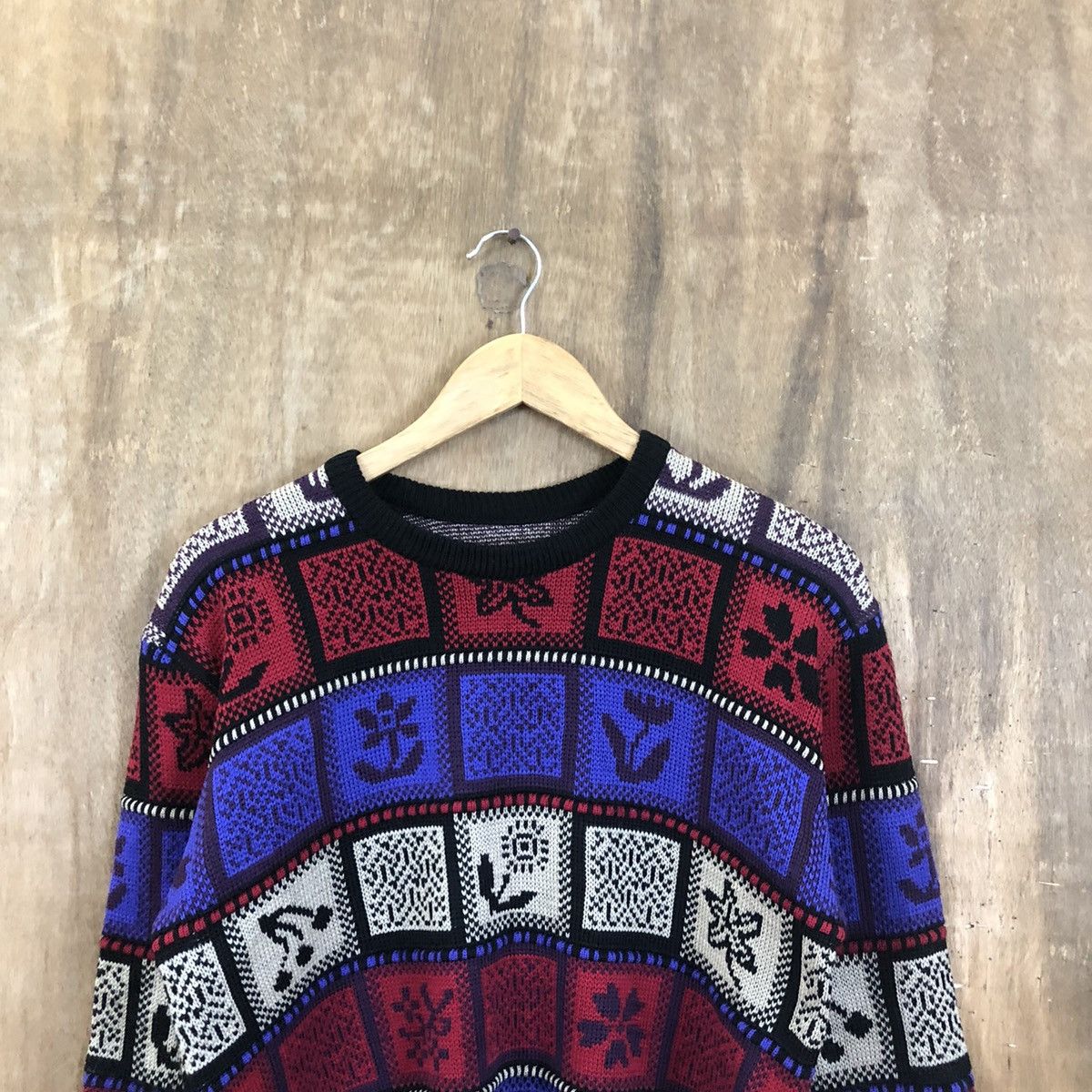 Japanese Brand Japanese Brand Multicolor Knitwear #139 Size US M / EU 48-50 / 2 - 2 Thumbnail