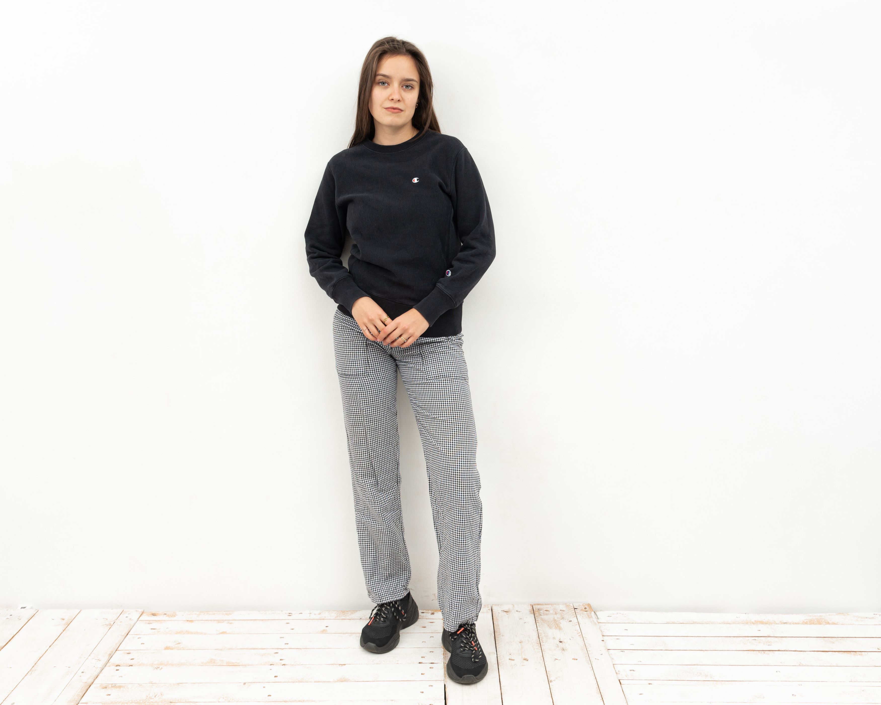 Champion × Vintage Reverse Weave Warm Up Pullover Jumper Sweatshirt Crew Neck Size S / US 4 / IT 40 - 2 Thumbnail