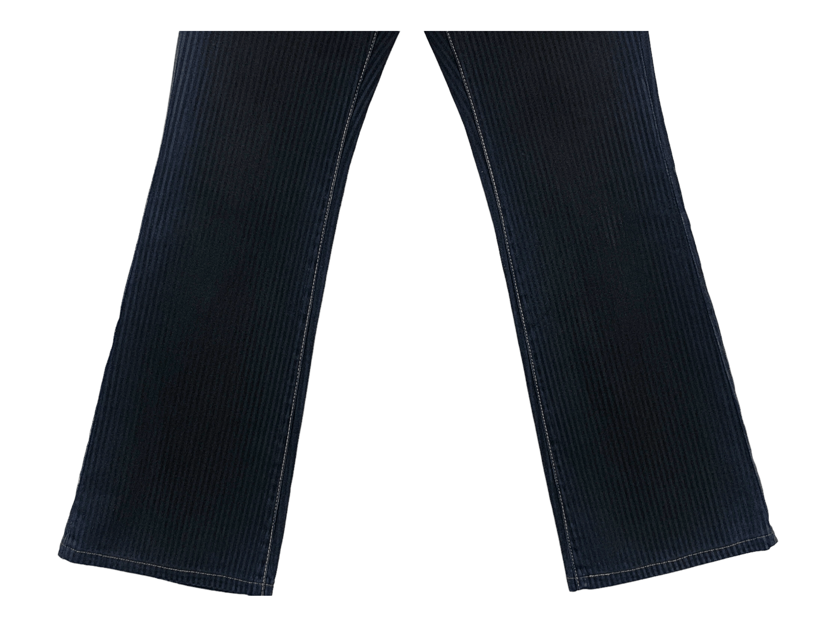 Japanese Brand Custom Culture Stripes Flare Jeans Size 29" - 5 Thumbnail