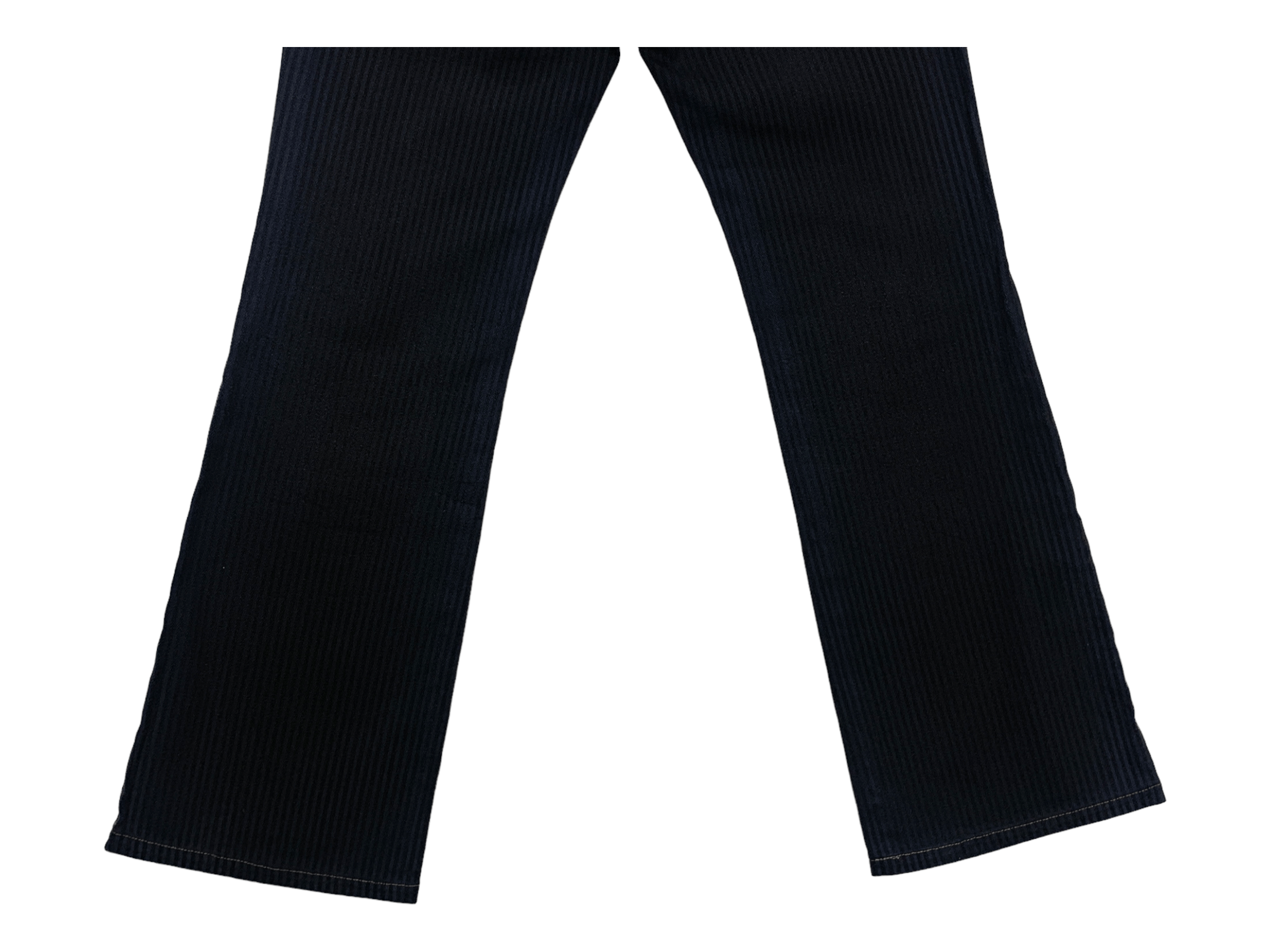 Japanese Brand Custom Culture Stripes Flare Jeans Size 29" - 8 Thumbnail