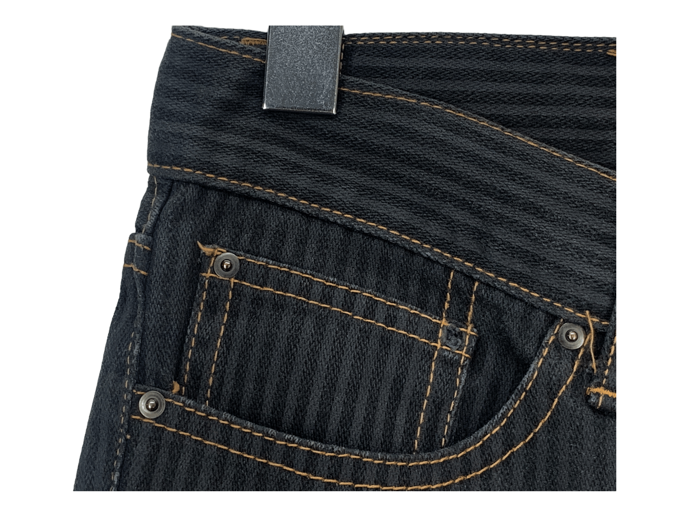 Japanese Brand Custom Culture Stripes Flare Jeans Size 29" - 10 Thumbnail