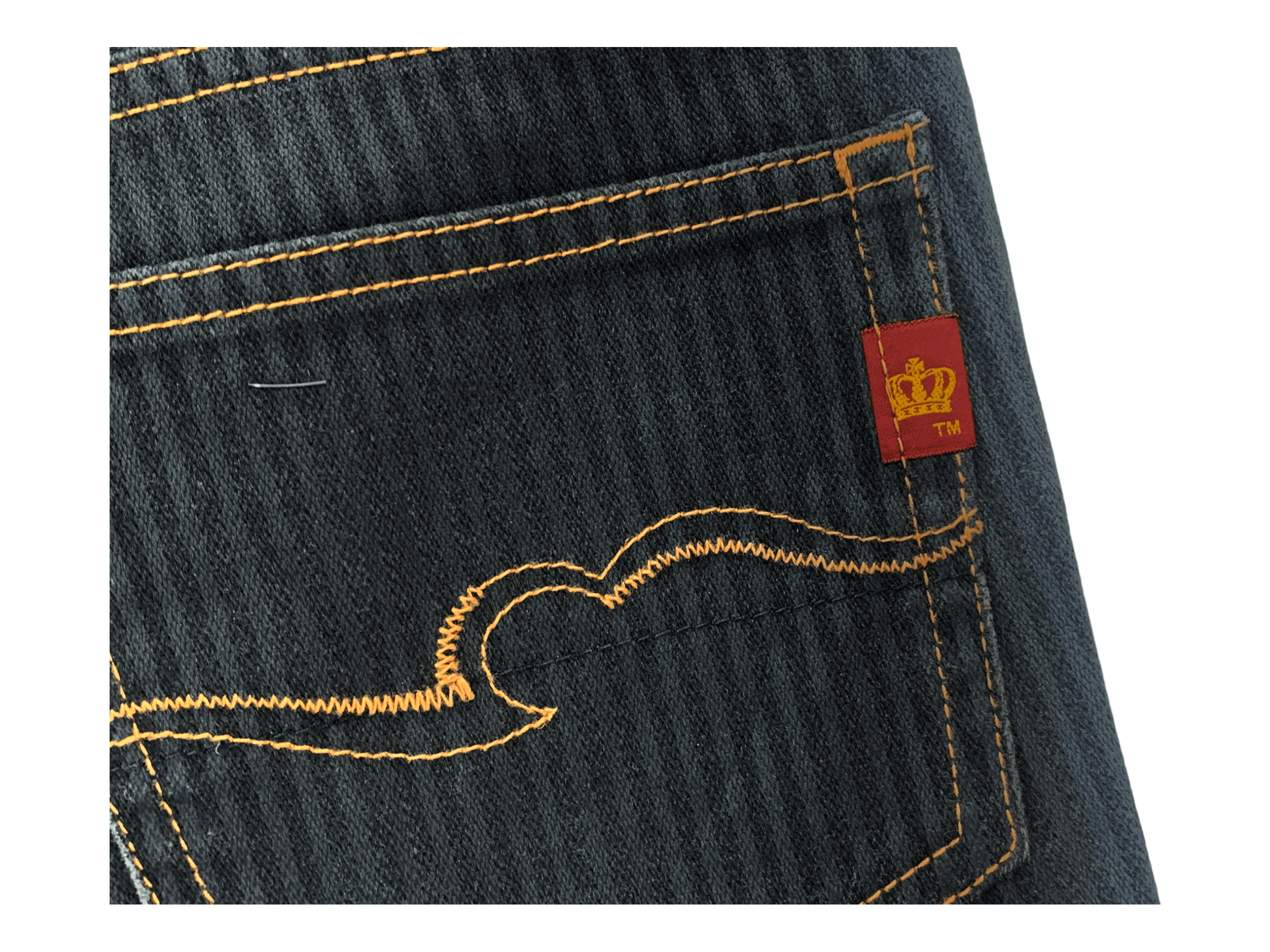 Japanese Brand Custom Culture Stripes Flare Jeans Size 29" - 9 Thumbnail