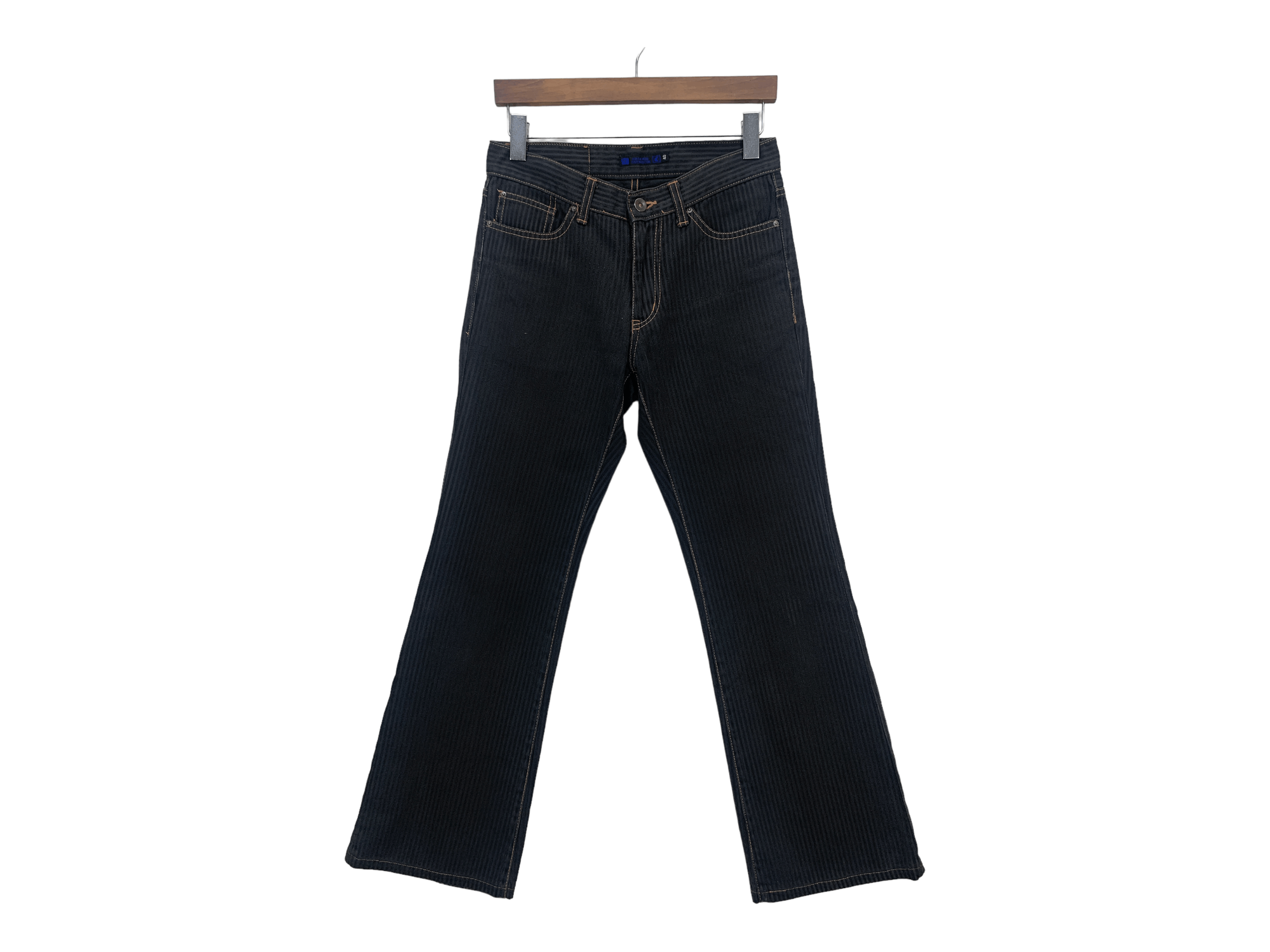Japanese Brand Custom Culture Stripes Flare Jeans Size 29" - 1 Thumbnail
