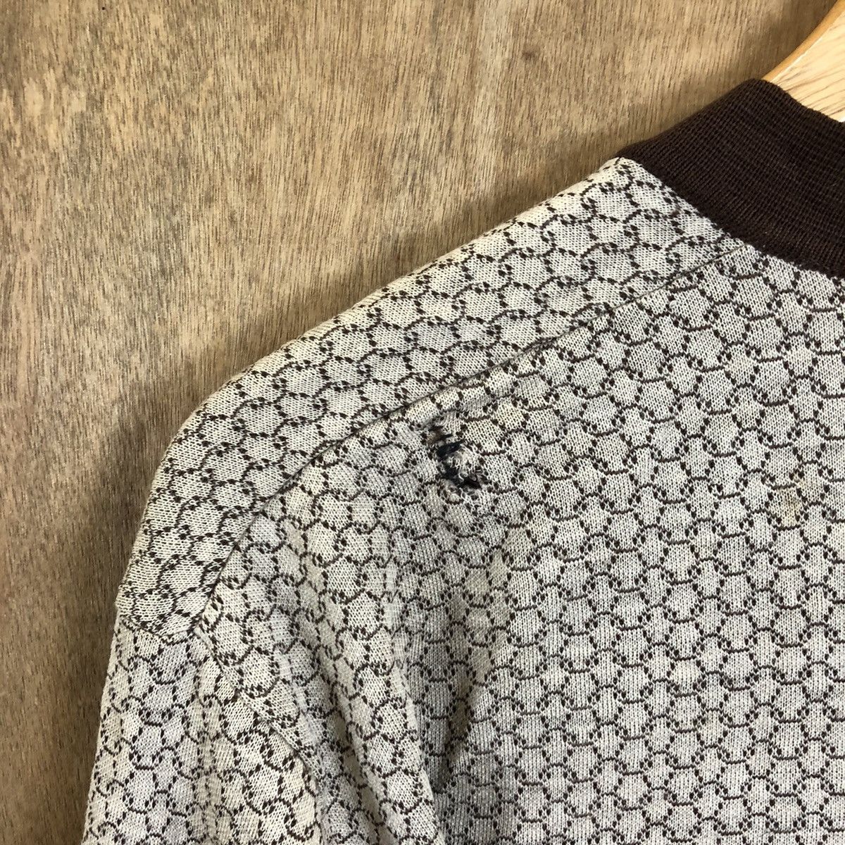 Aran Isles Knitwear Japanese Brand Brown Distressed Cardigan Knitwear #065 Size US L / EU 52-54 / 3 - 6 Thumbnail