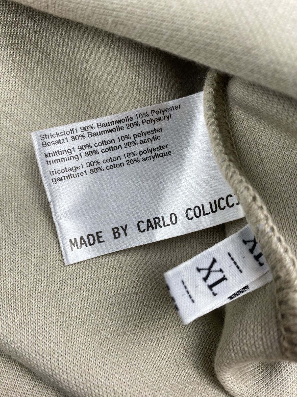 Carlo Colucci × Vintage Mens Vintage Carlo Colucci Texas Sweater Sweatshirt Size XL Size US XL / EU 56 / 4 - 9 Thumbnail