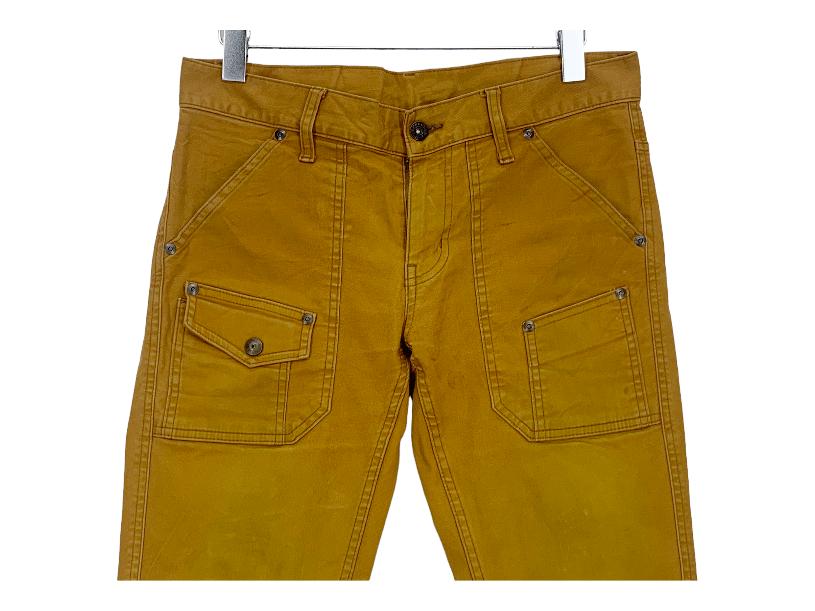 Global Work Global Work Pants Buckle Back Japanese Brand Pants Size US 32 / EU 48 - 3 Thumbnail