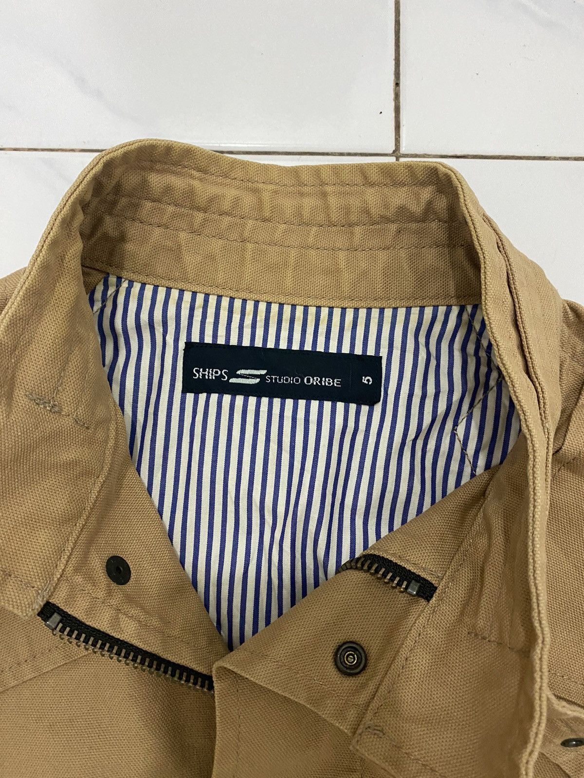 Other Japan Ship Studio Oribe Cotton Worker Multipocket Jacket Size US L / EU 52-54 / 3 - 7 Thumbnail