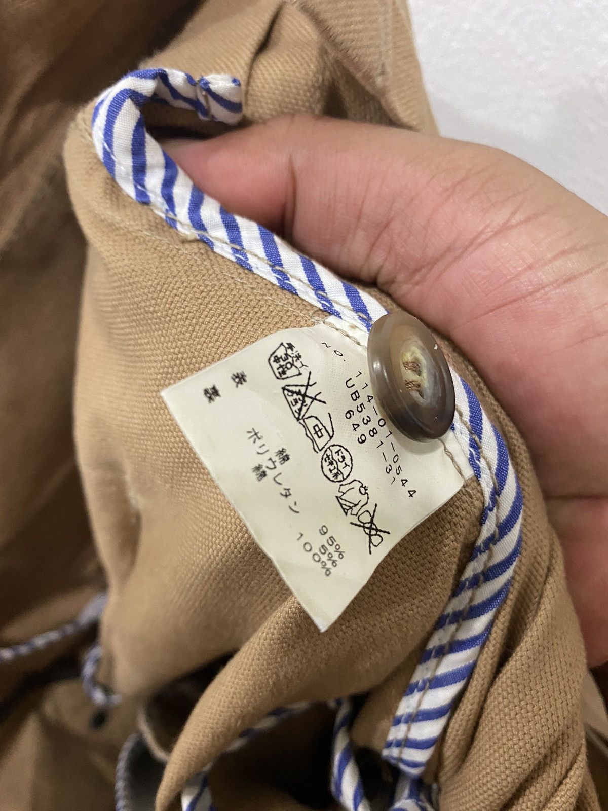 Other Japan Ship Studio Oribe Cotton Worker Multipocket Jacket Size US L / EU 52-54 / 3 - 11 Thumbnail