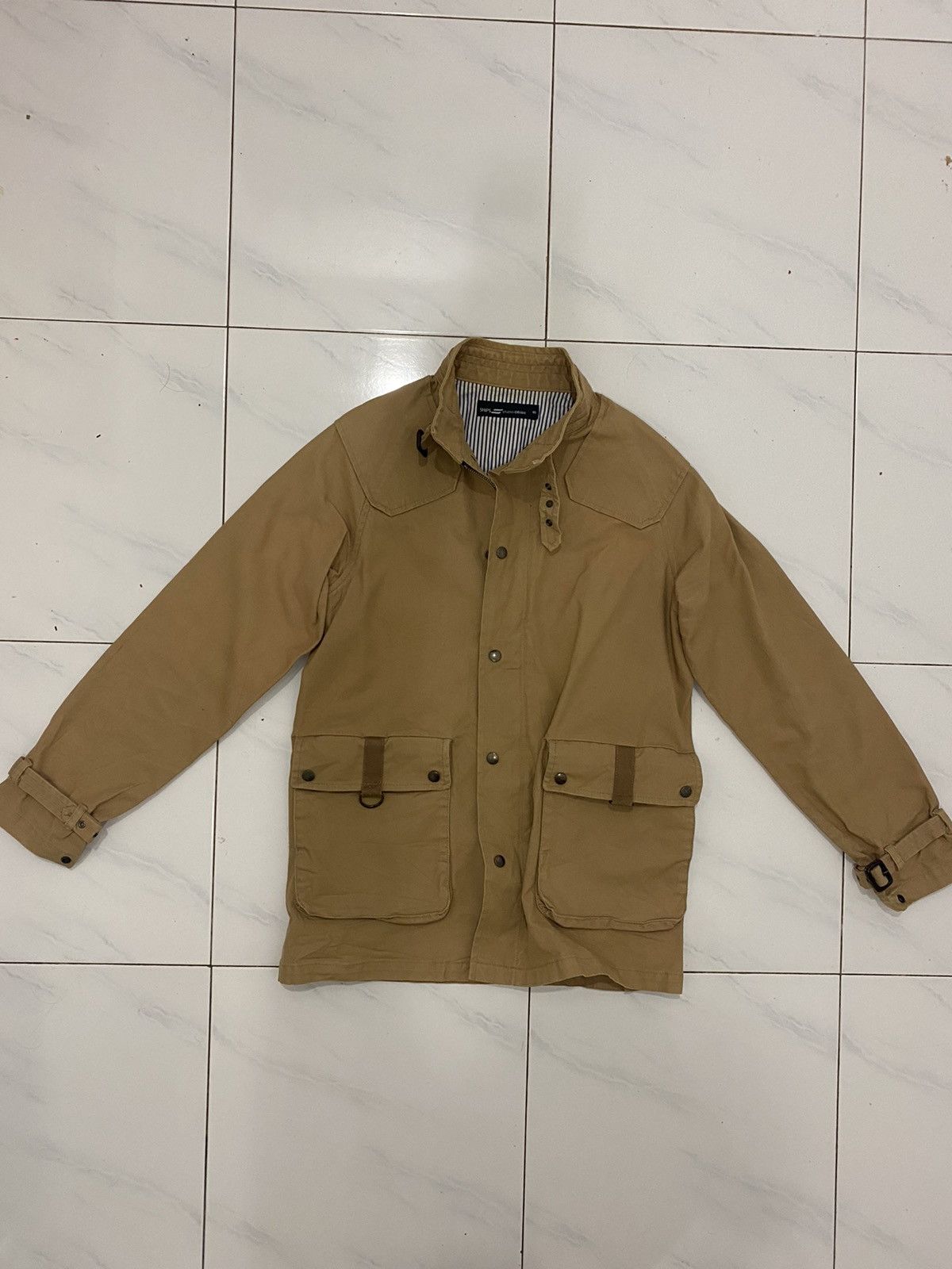 Other Japan Ship Studio Oribe Cotton Worker Multipocket Jacket Size US L / EU 52-54 / 3 - 3 Thumbnail