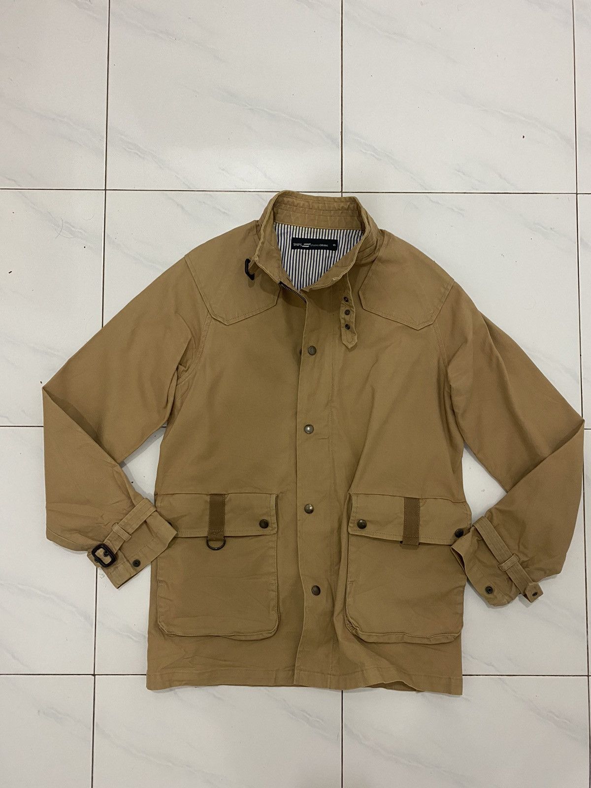 Other Japan Ship Studio Oribe Cotton Worker Multipocket Jacket Size US L / EU 52-54 / 3 - 2 Thumbnail