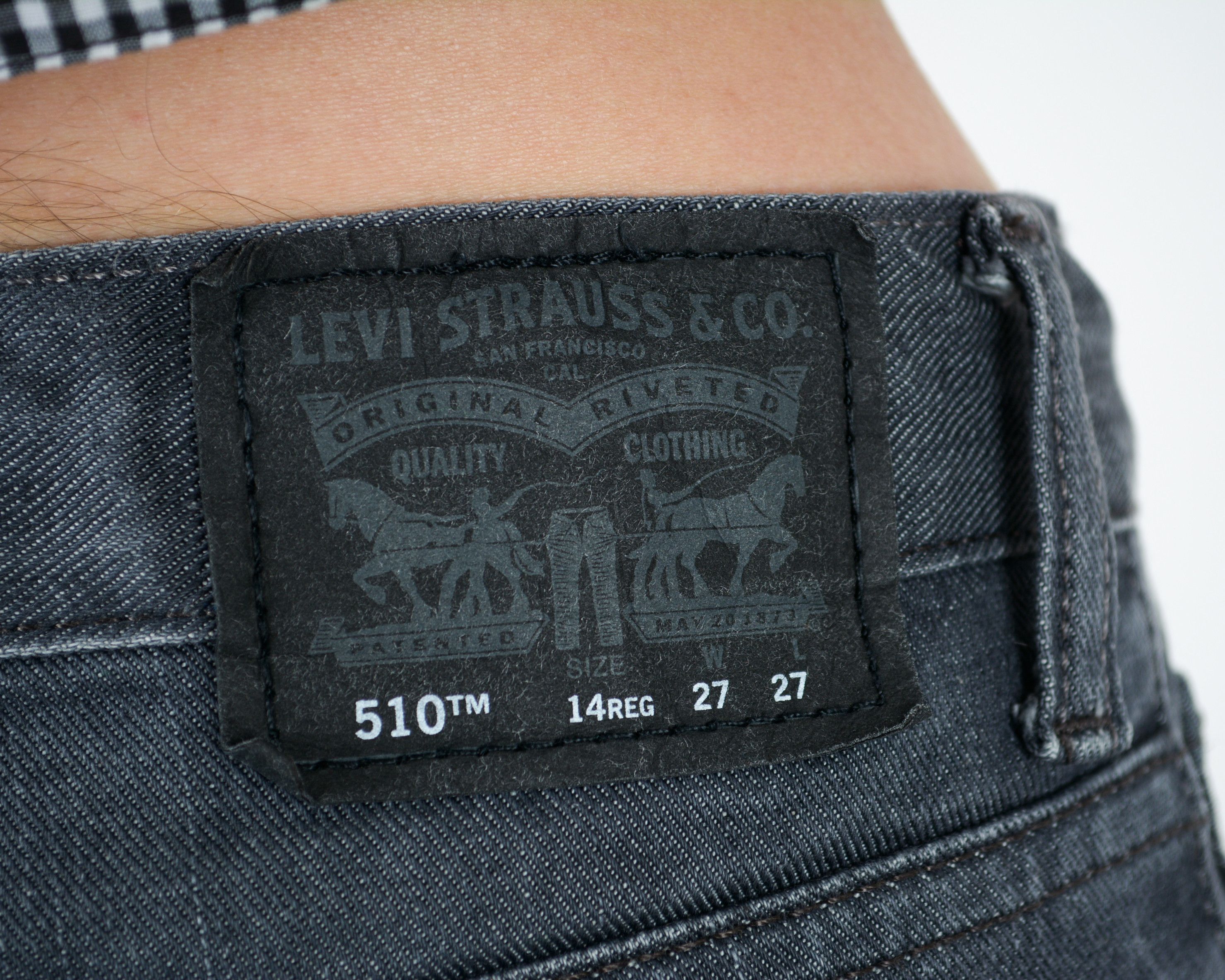 Levi's 510 Skinny Fit Women W27 L27 Skinny Jeans Trousers Slim Pant Size 27" / US 4 / IT 40 - 4 Thumbnail
