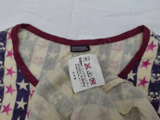 Hysteric Glamour Rare! Vintage Hysteric Glamour Skull Star Design Tshirt Size M / US 6-8 / IT 42-44 - 5 Thumbnail