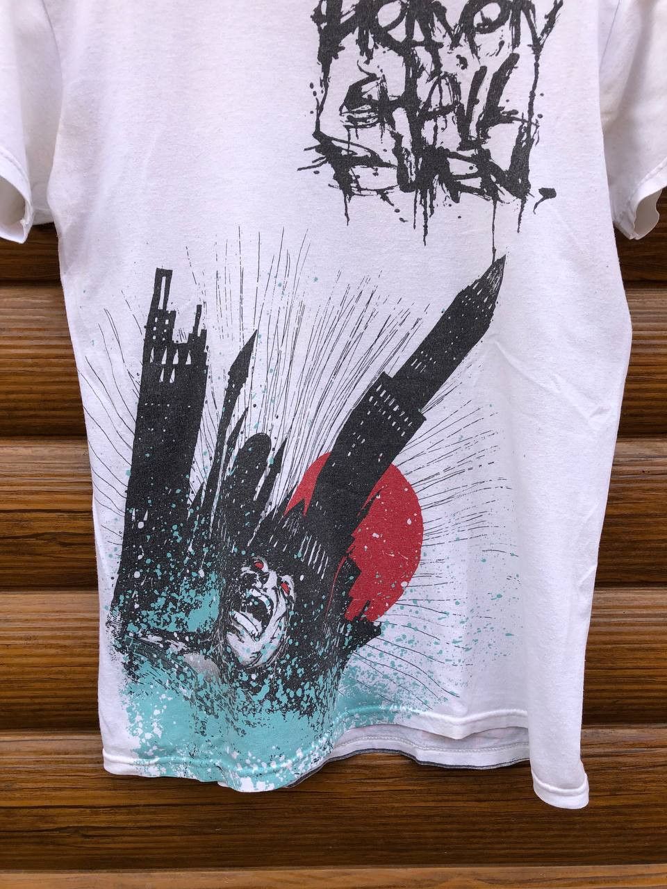 Vintage Vintage All Over Print T Shirt Size US S / EU 44-46 / 1 - 2 Thumbnail