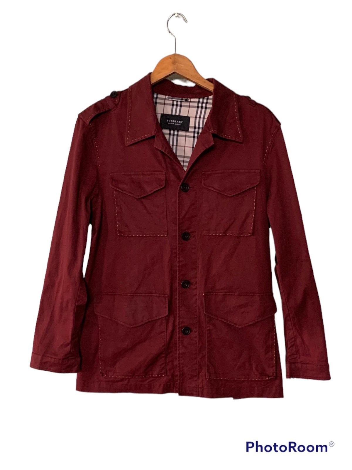 Burberry Burberry Black Label Chore Shirt Size US M / EU 48-50 / 2 - 2 Thumbnail