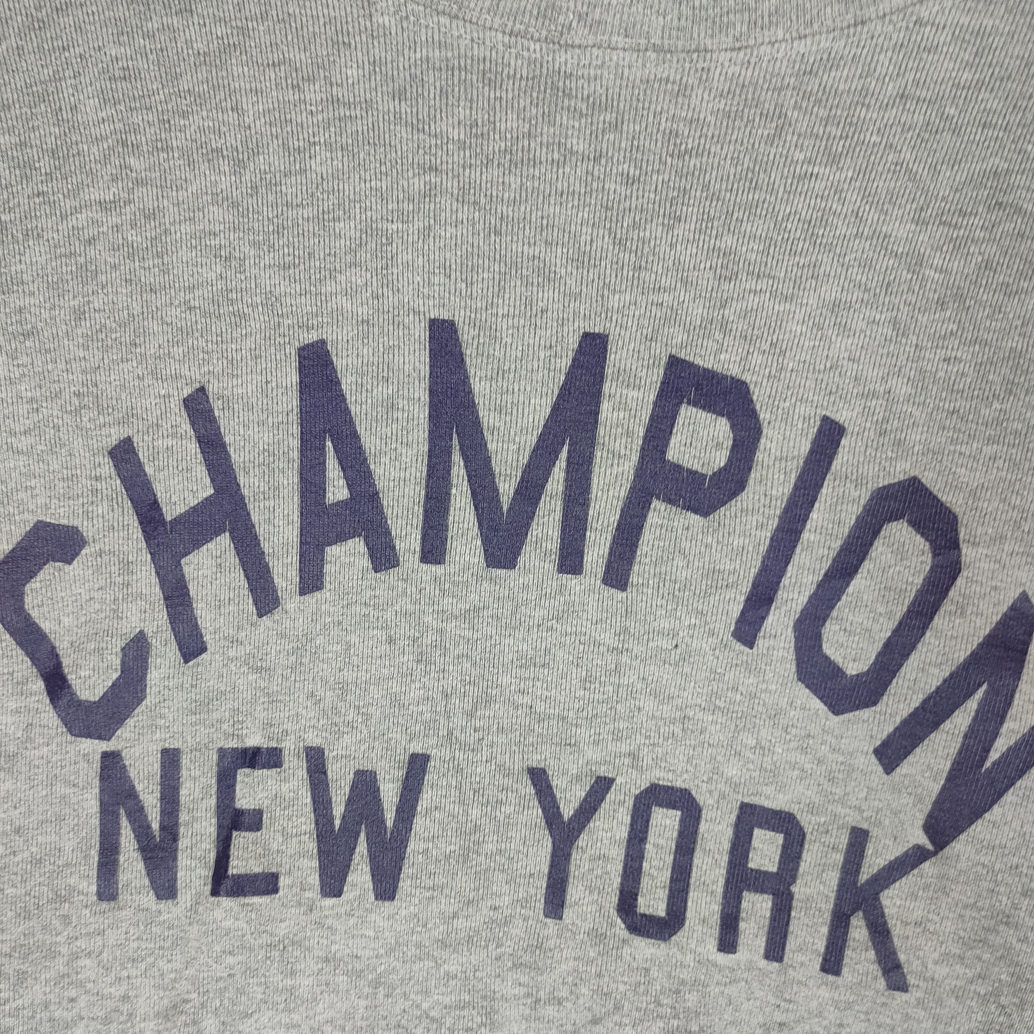 Champion CHAMPION NEW YORK Spellout Small Size Sweatshirt Size US XS / EU 42 / 0 - 2 Thumbnail