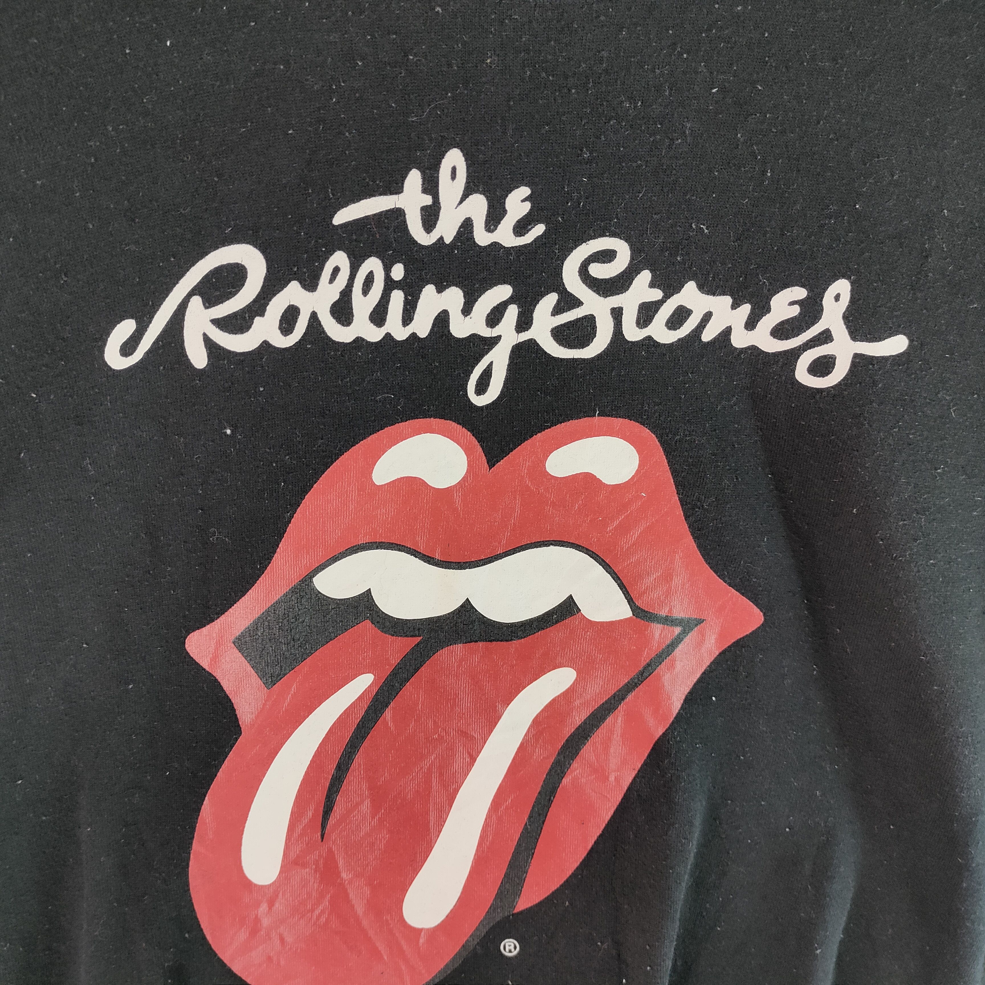 Band Tees THE ROLLING STONES Big Logo Spellout Band Sweatshirt Size US L / EU 52-54 / 3 - 2 Thumbnail
