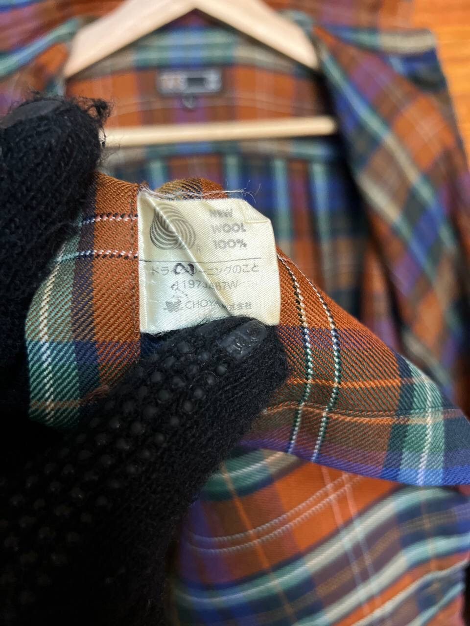 DAKS DAKS LONDON PLAID BUTTON UP SHIRT Size US L / EU 52-54 / 3 - 11 Thumbnail