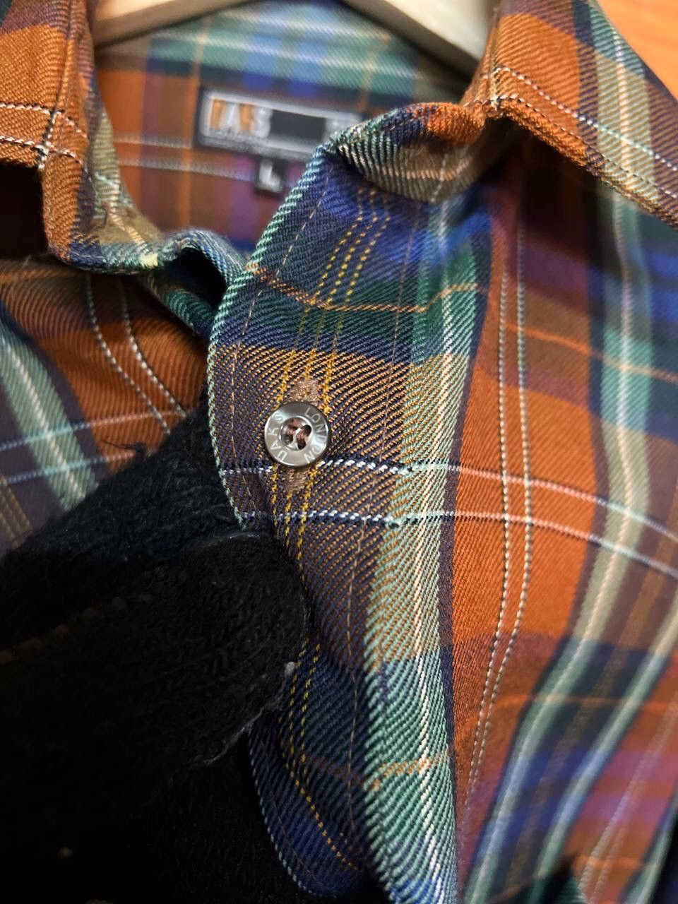 DAKS DAKS LONDON PLAID BUTTON UP SHIRT Size US L / EU 52-54 / 3 - 6 Thumbnail
