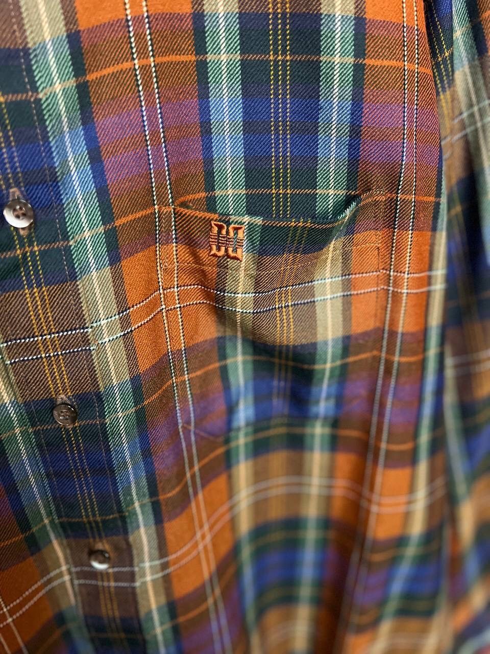DAKS DAKS LONDON PLAID BUTTON UP SHIRT Size US L / EU 52-54 / 3 - 4 Thumbnail