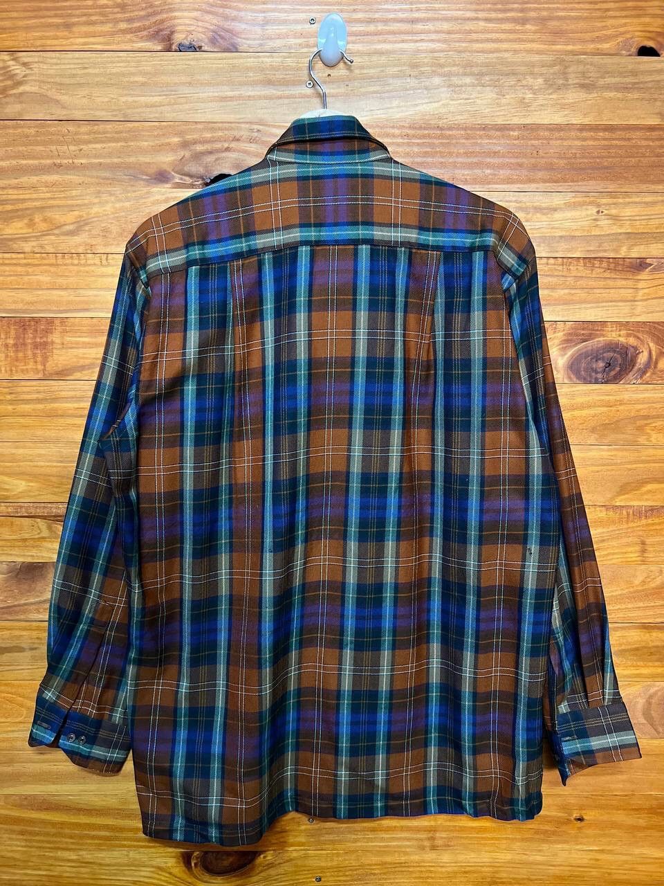 DAKS DAKS LONDON PLAID BUTTON UP SHIRT Size US L / EU 52-54 / 3 - 7 Thumbnail