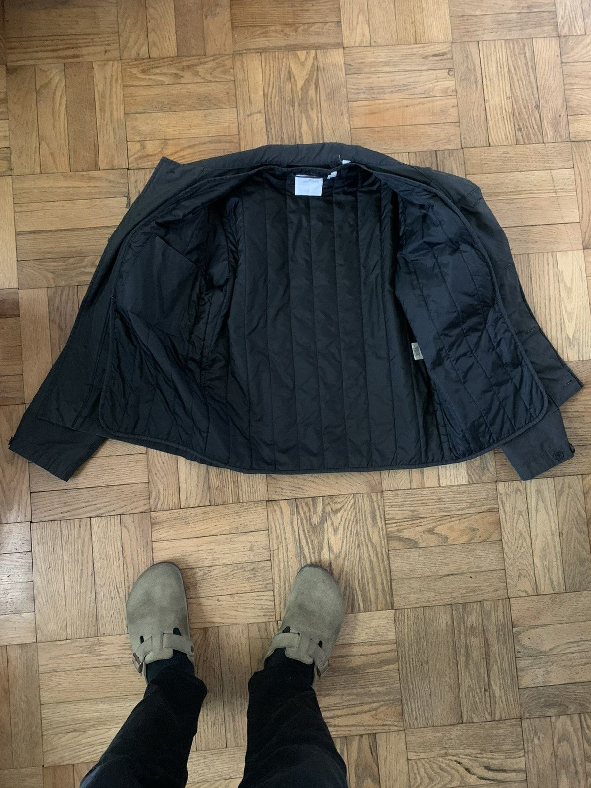 Helmut Lang Helmut Lang 1998 Impregnated Cera Wax Jacket Size US M / EU 48-50 / 2 - 6 Thumbnail
