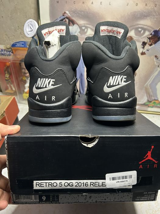 jordan-brand-jordan-retro-5-black-metallic-grailed