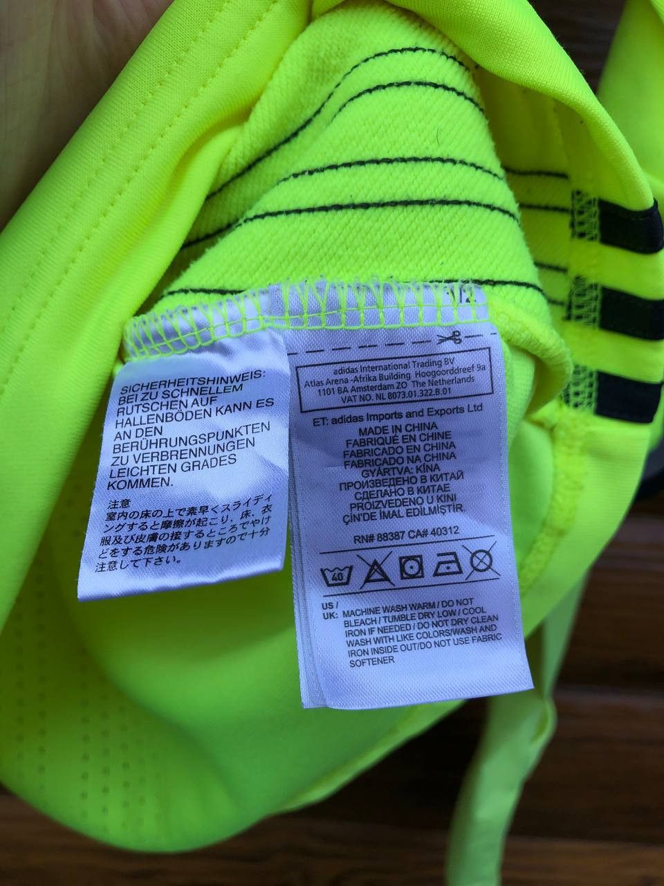 Adidas CHELSEA Football Soccer Goalkeeper Longsleeve Jersey Adidas Size US S / EU 44-46 / 1 - 7 Thumbnail