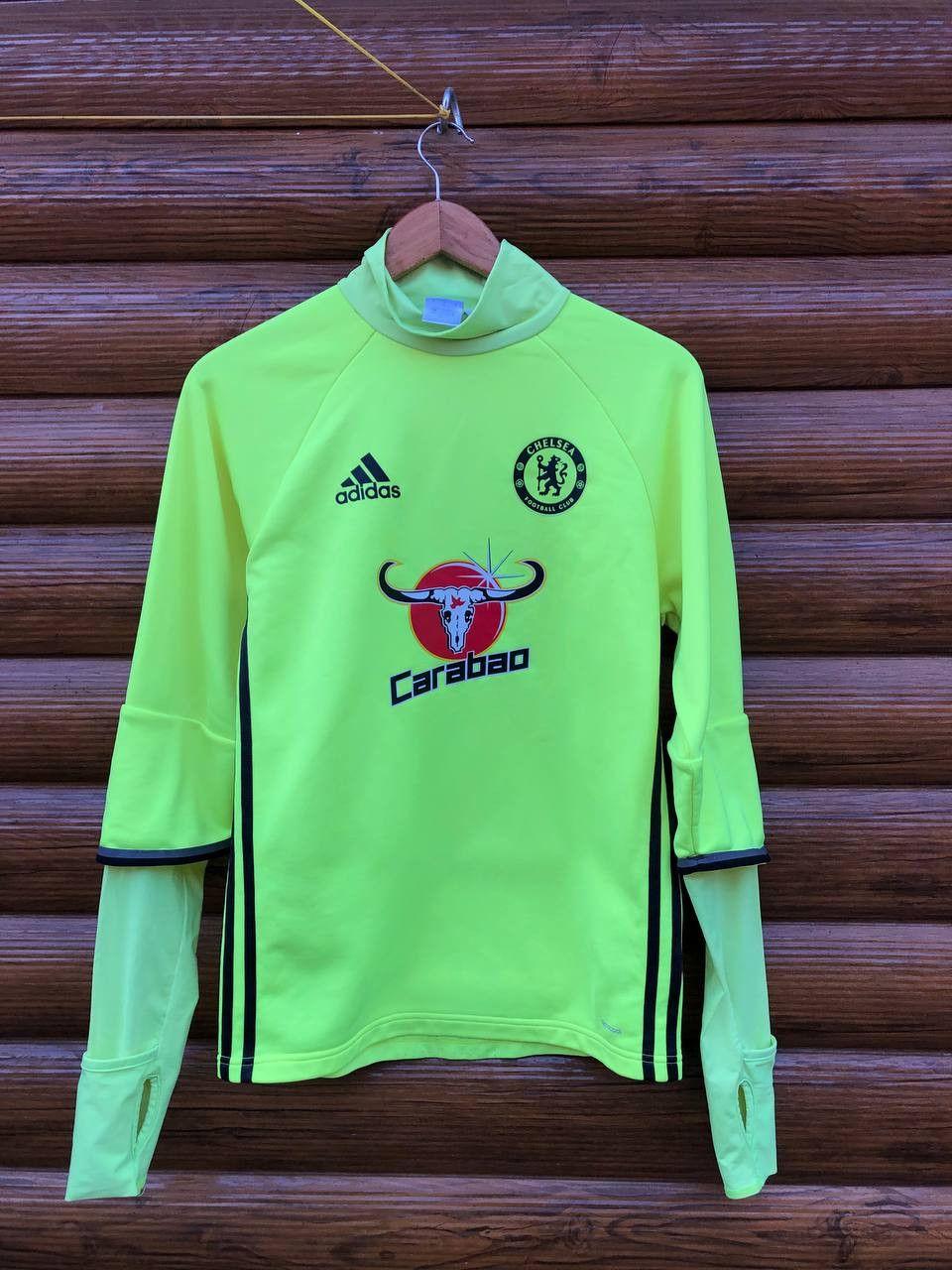 Adidas CHELSEA Football Soccer Goalkeeper Longsleeve Jersey Adidas Size US S / EU 44-46 / 1 - 1 Thumbnail
