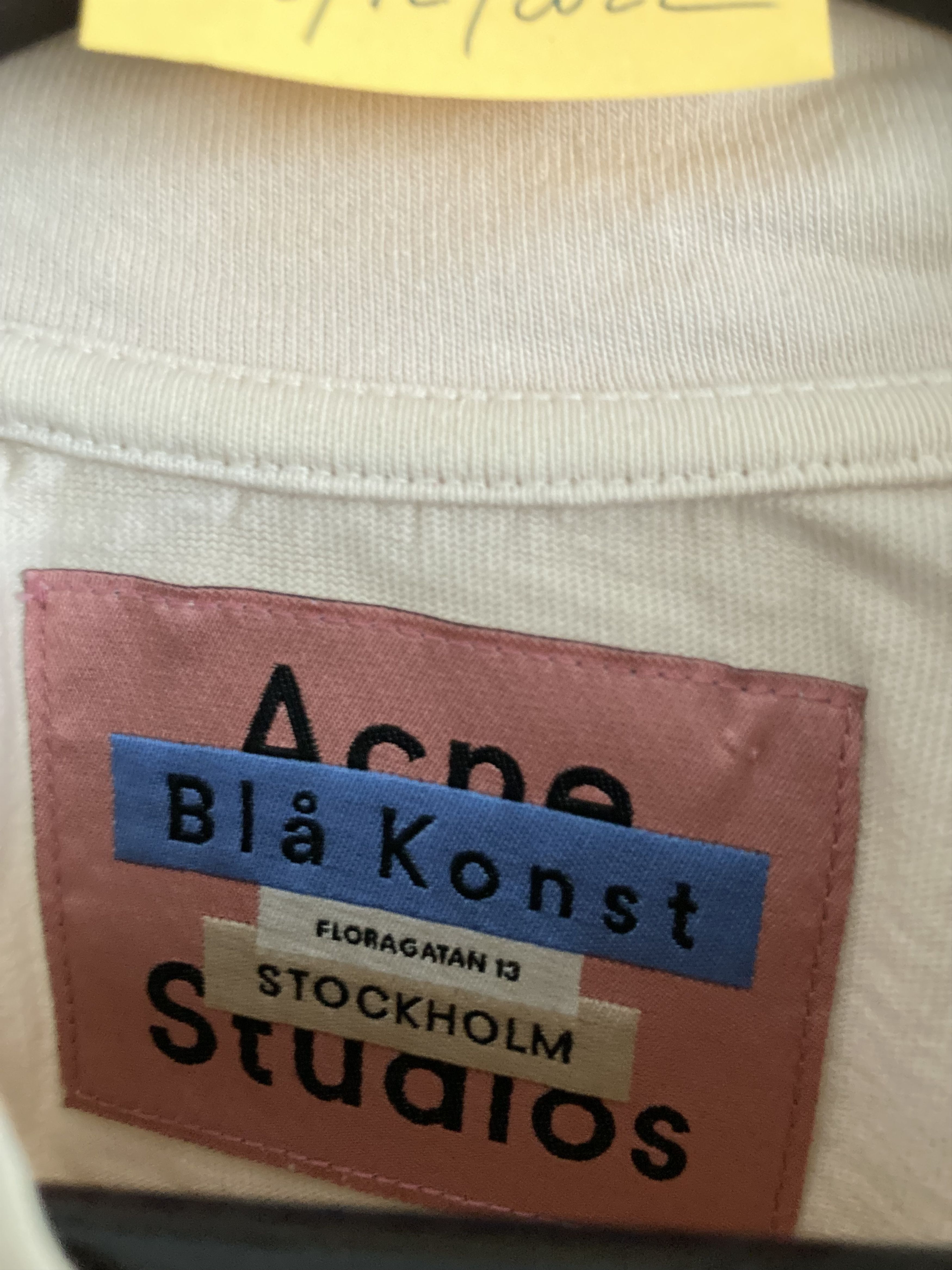 Acne Studios Acne Studios Bassetty Oversized T-shirt Size US XL / EU 56 / 4 - 5 Thumbnail